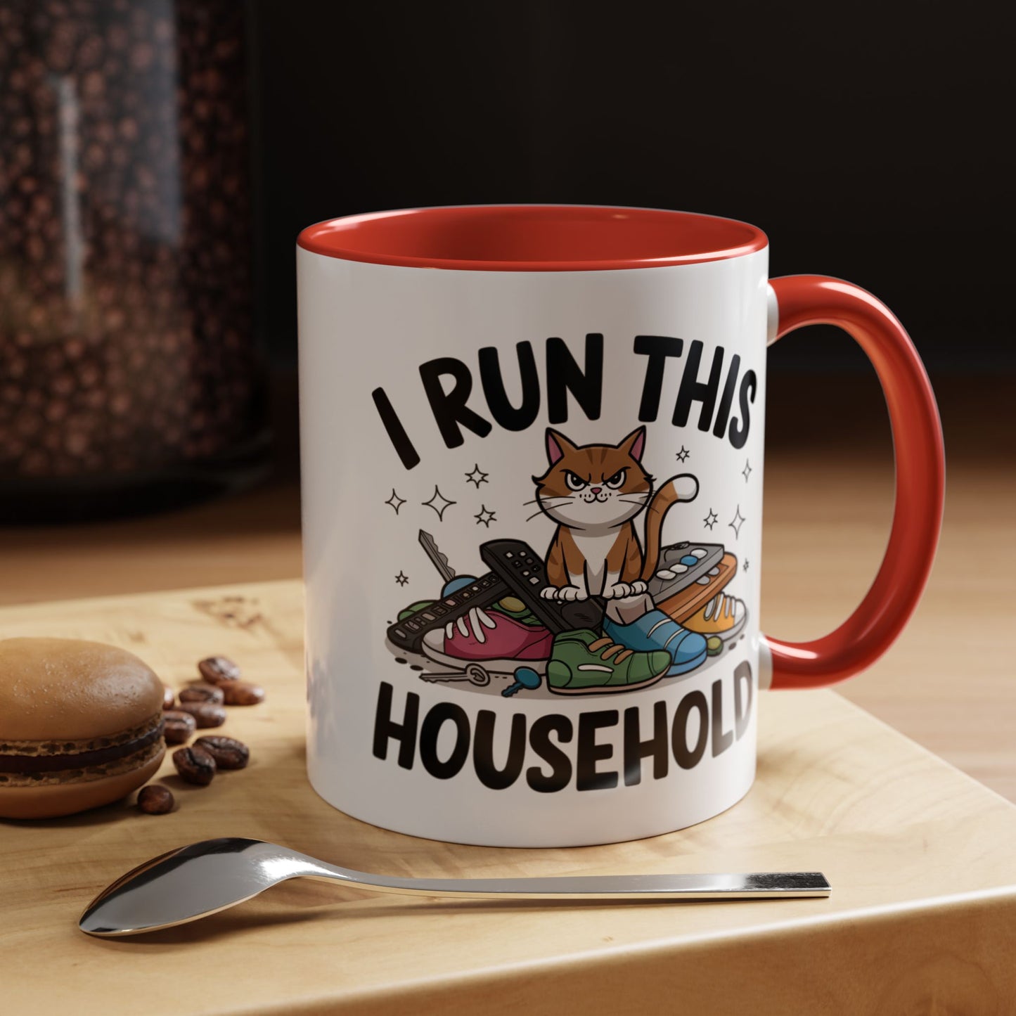 Animal Mug - I Run This Household