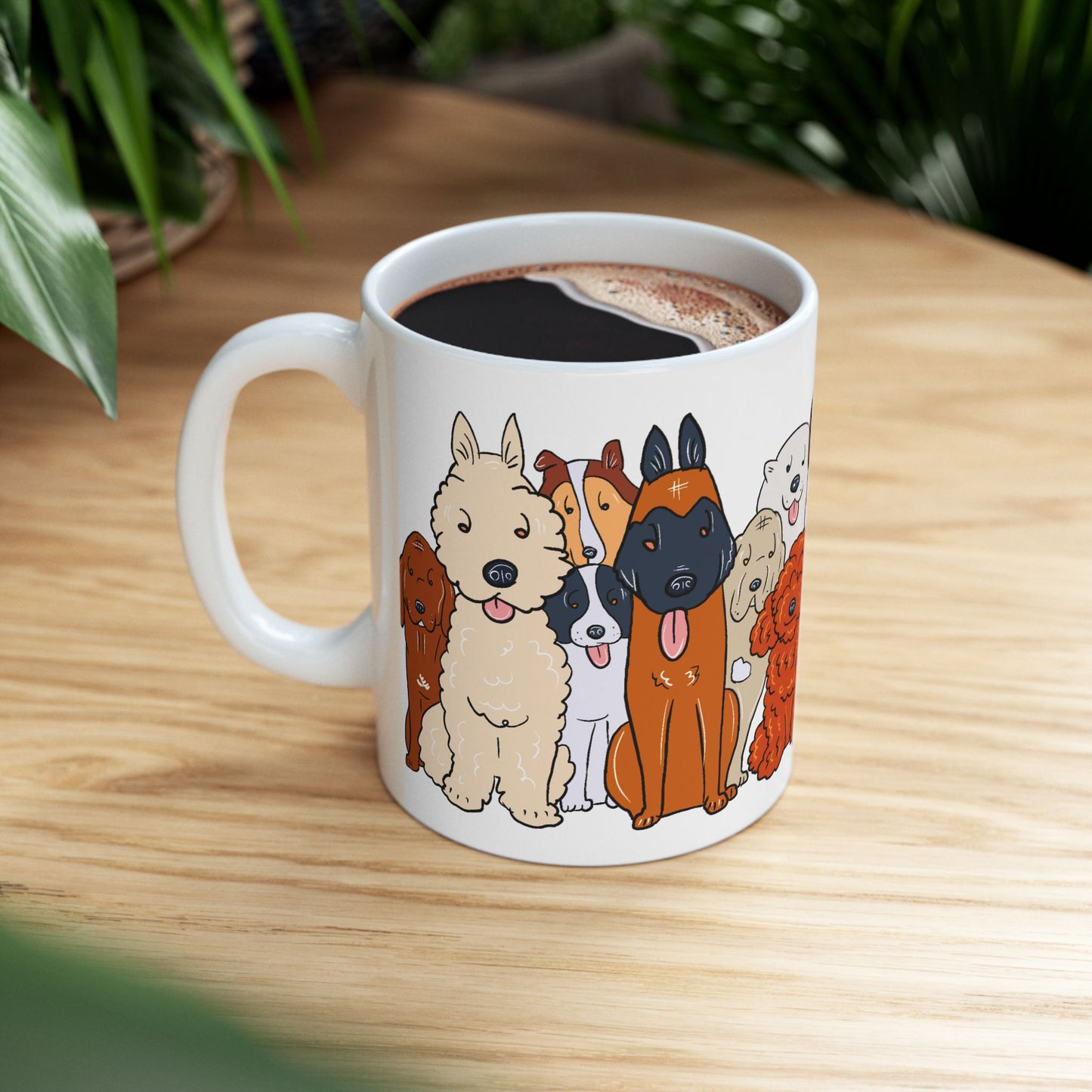 Animal Mug - Animated Dog Wrap