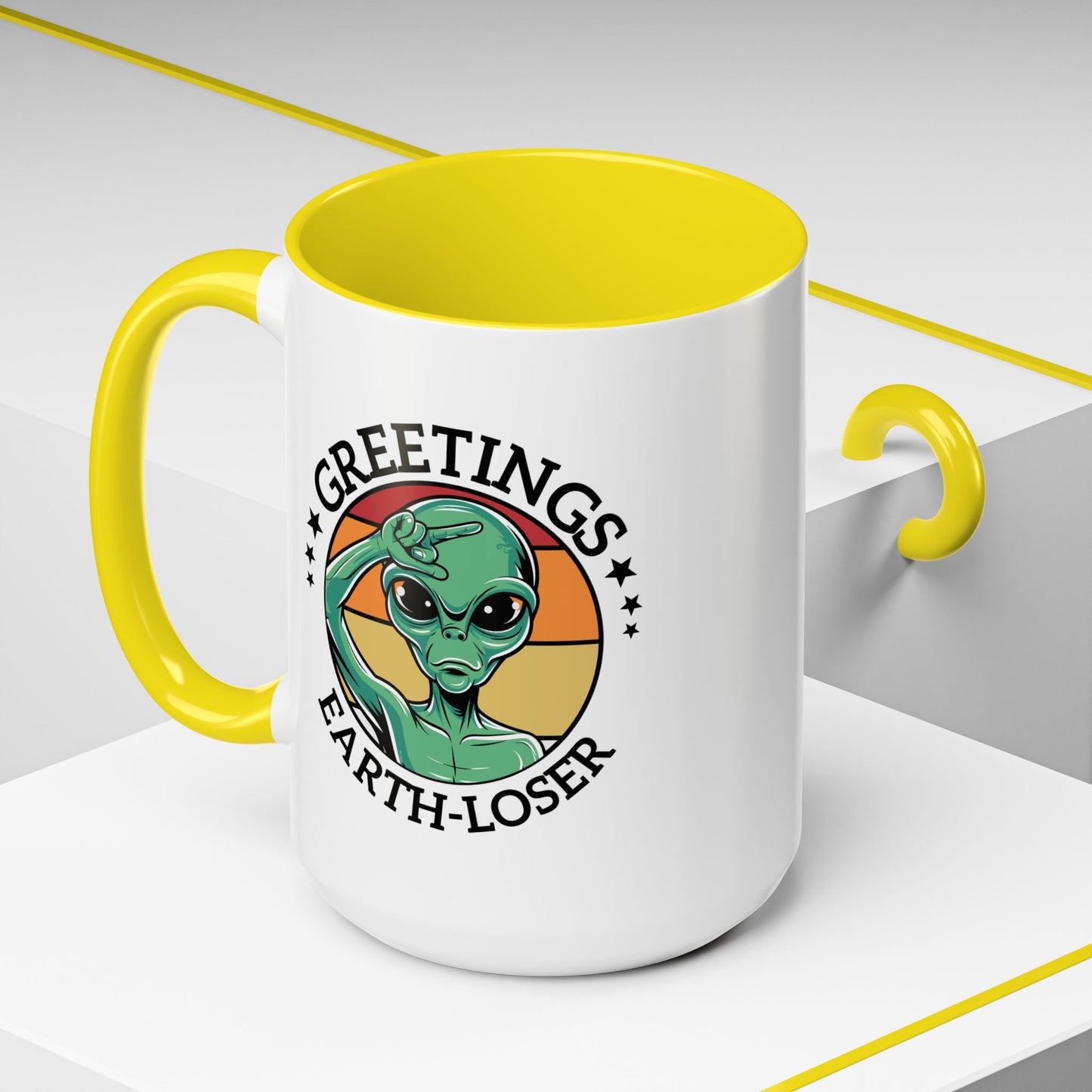 Alien Mug - Greetings Earth-Loser