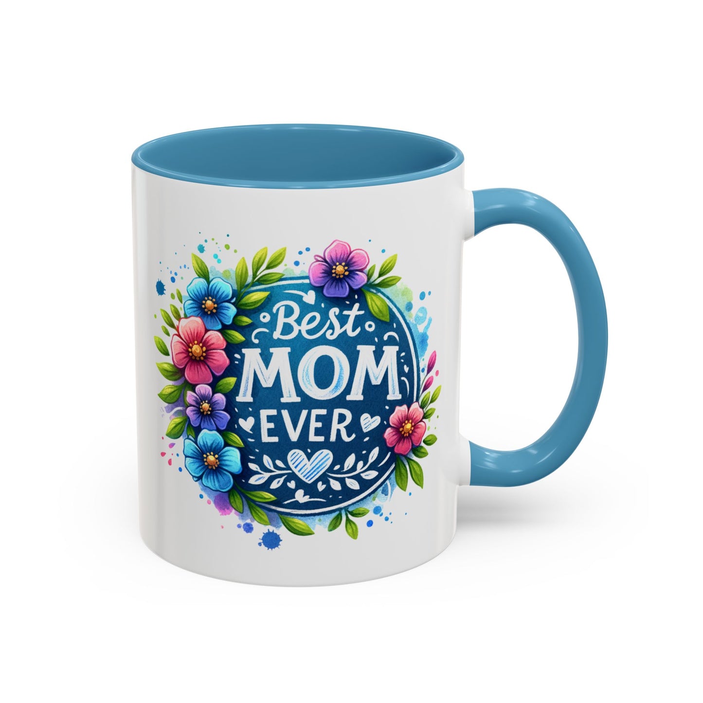 Mother's Day Mug - Best Mom Ever Floral