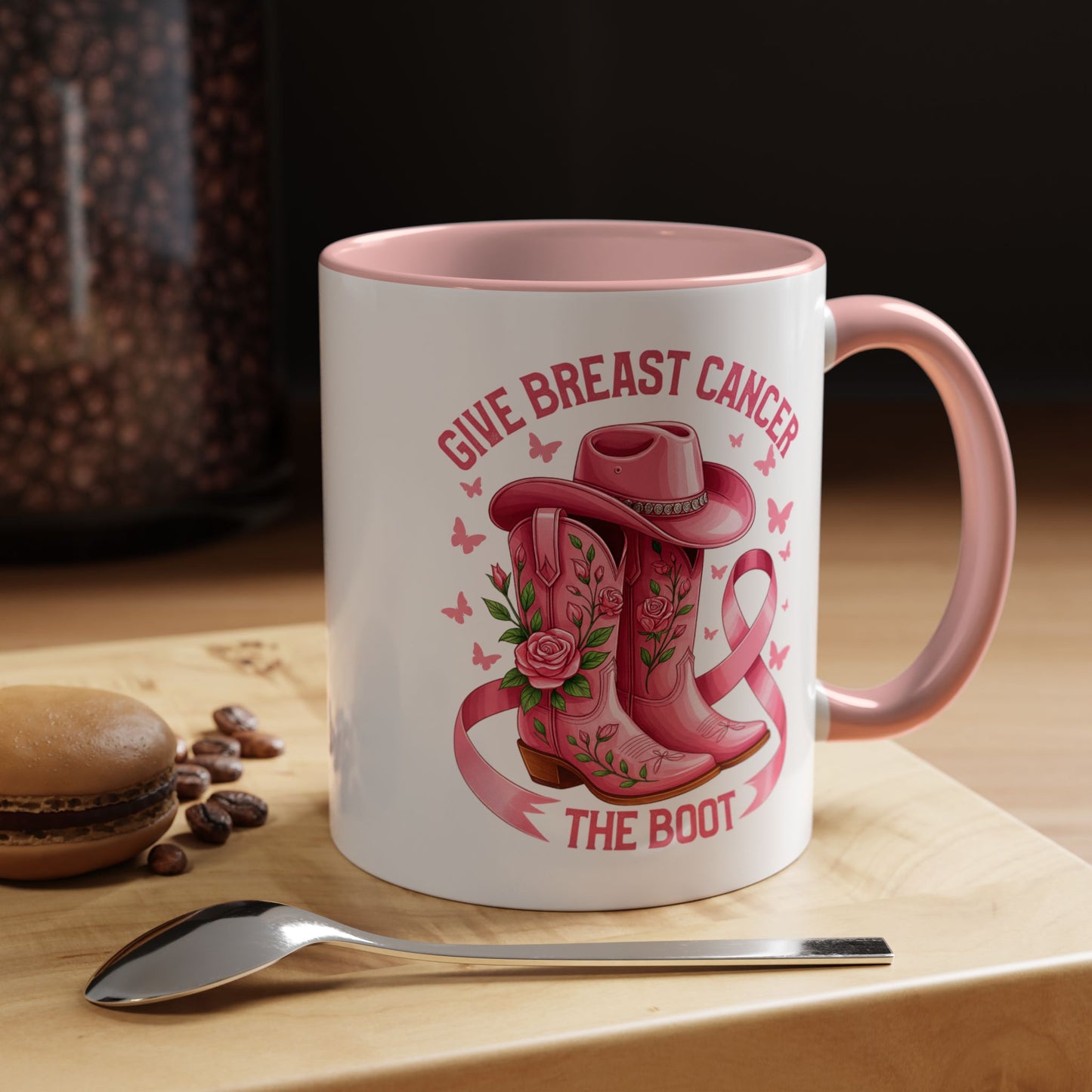Support Mug - Give Cancer The Boot