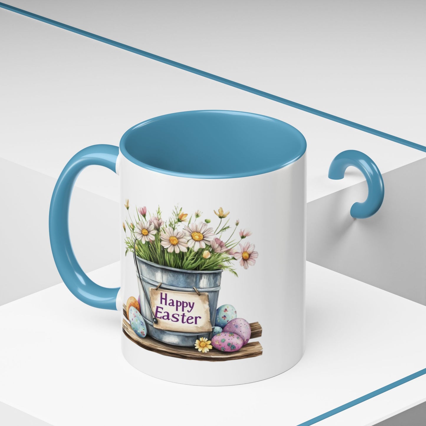 Easter Mug - Flower Bucket