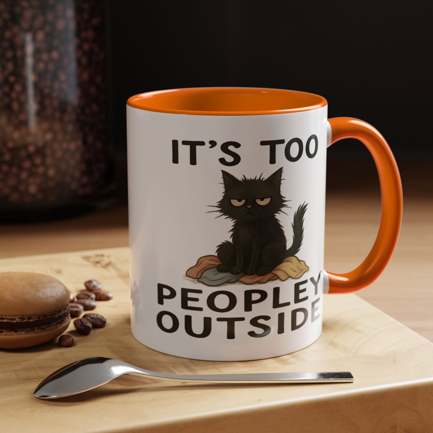 Animal Mug - It's Too Peopley Outside