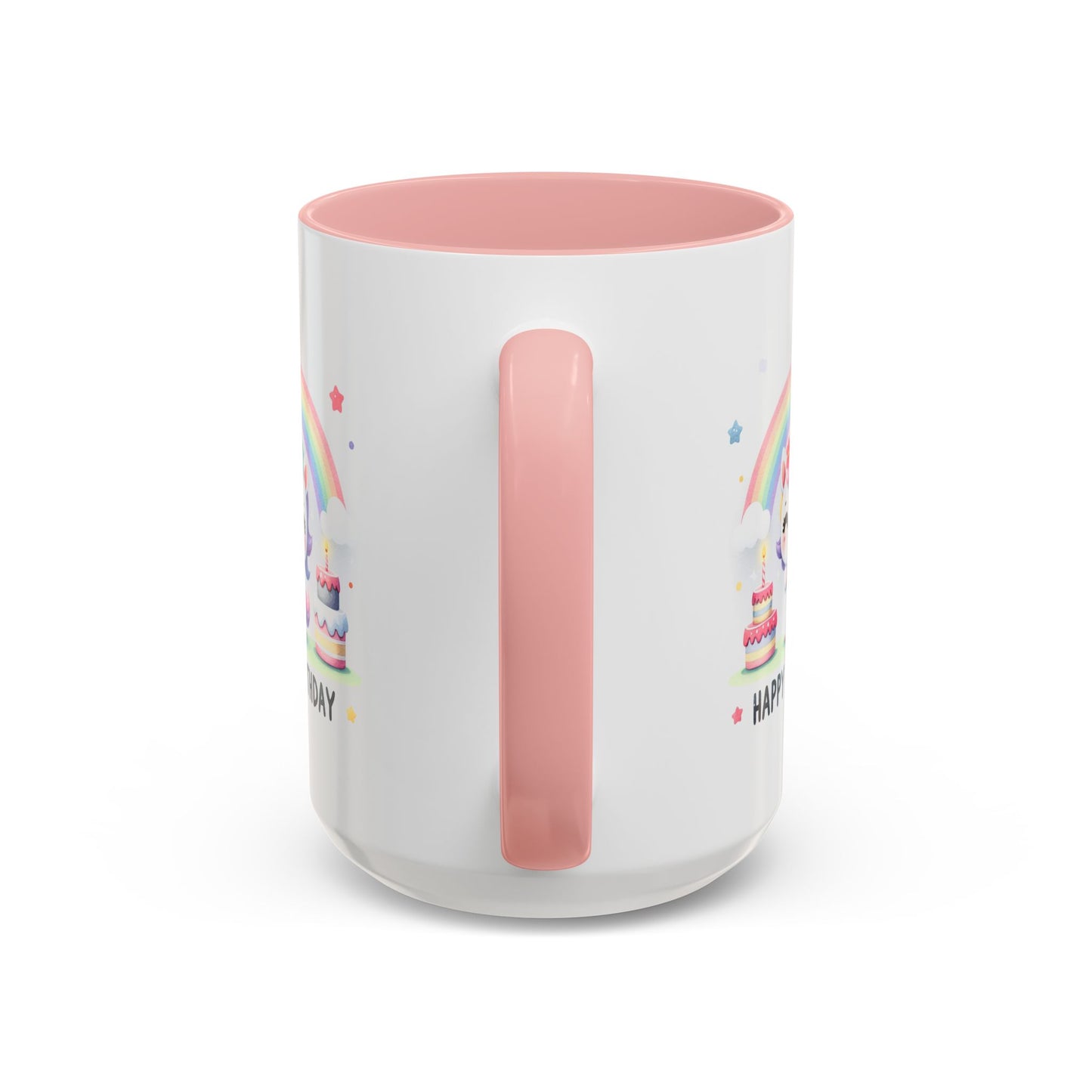 Birthday Mug -  Unicorn With Cakes