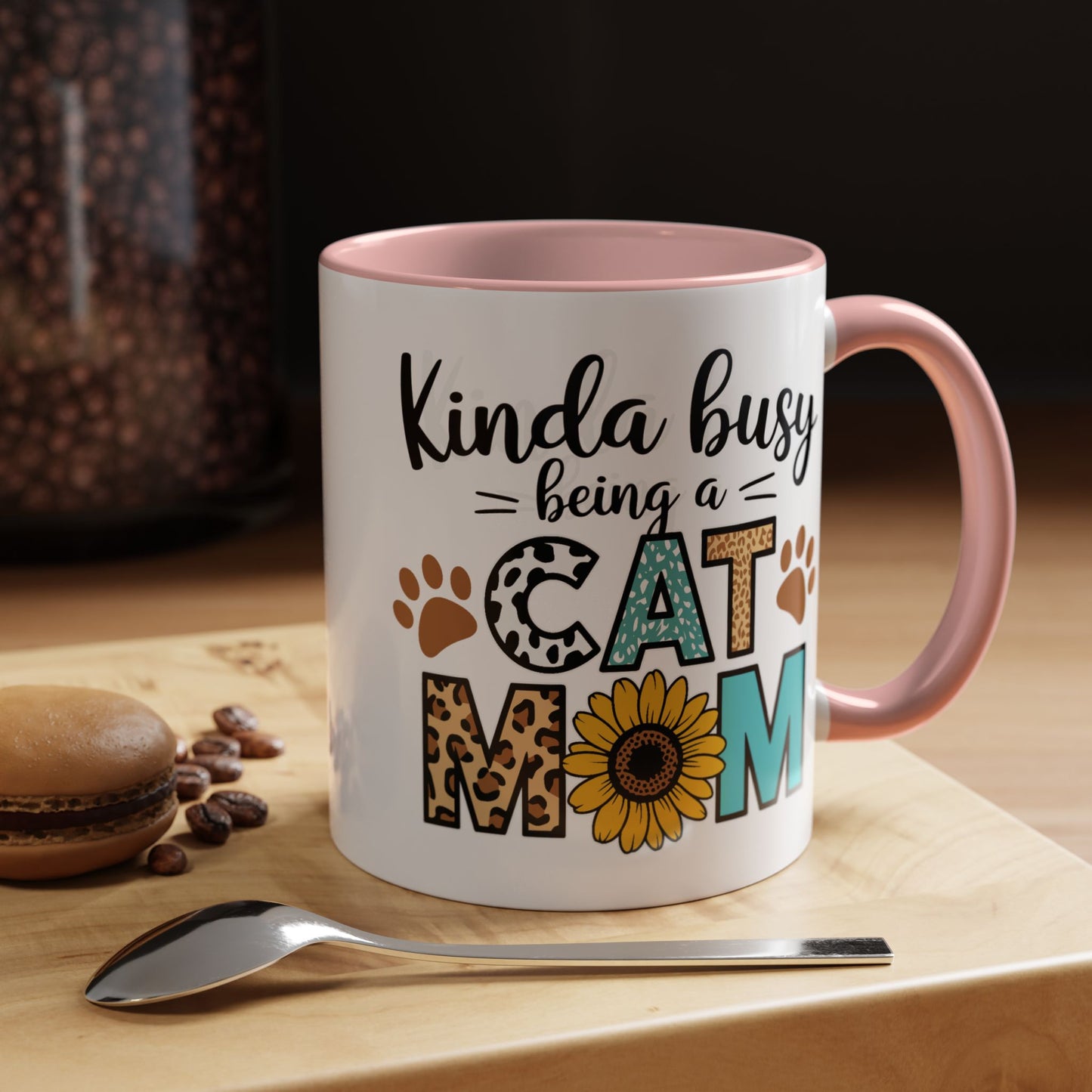 Animal Mug - Kinda Busy Being a Cat Mom