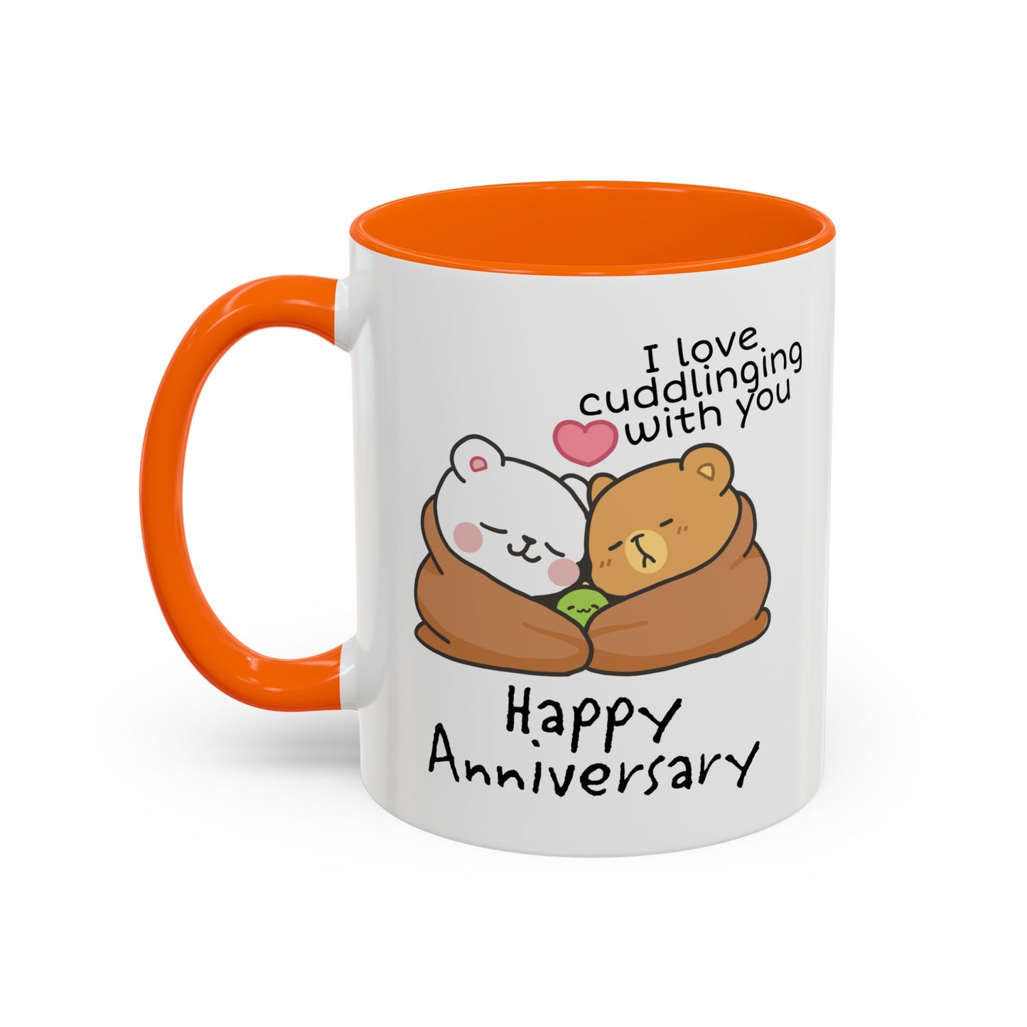 Anniversary Mug - I Love Cuddling With You