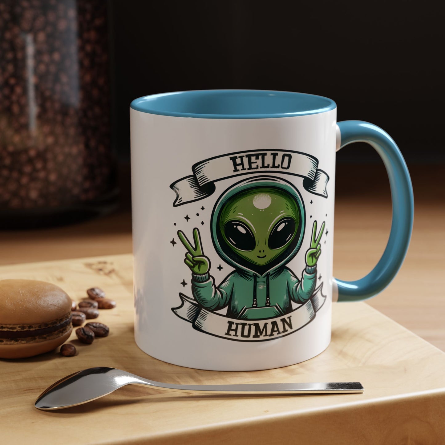 Alien Mug - Hello Human