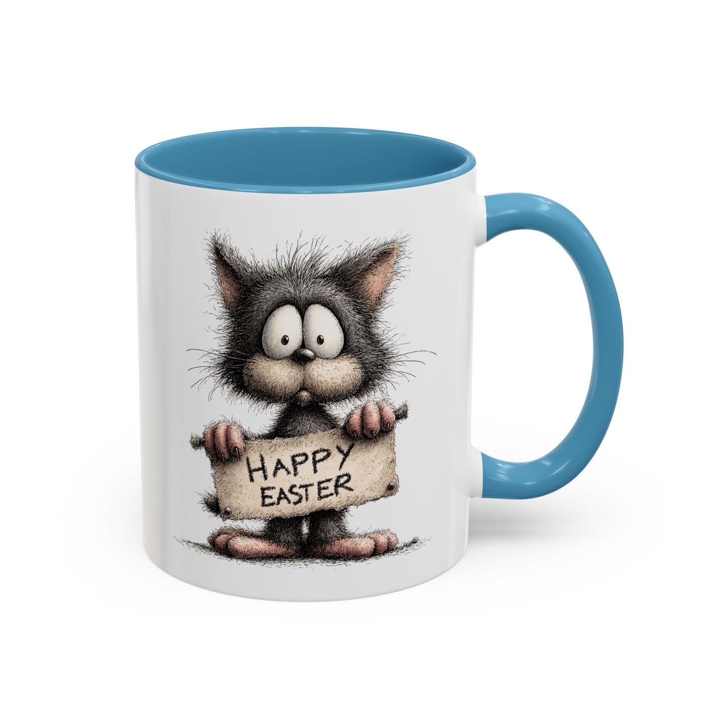 Easter Mug - Happy Easter Cat