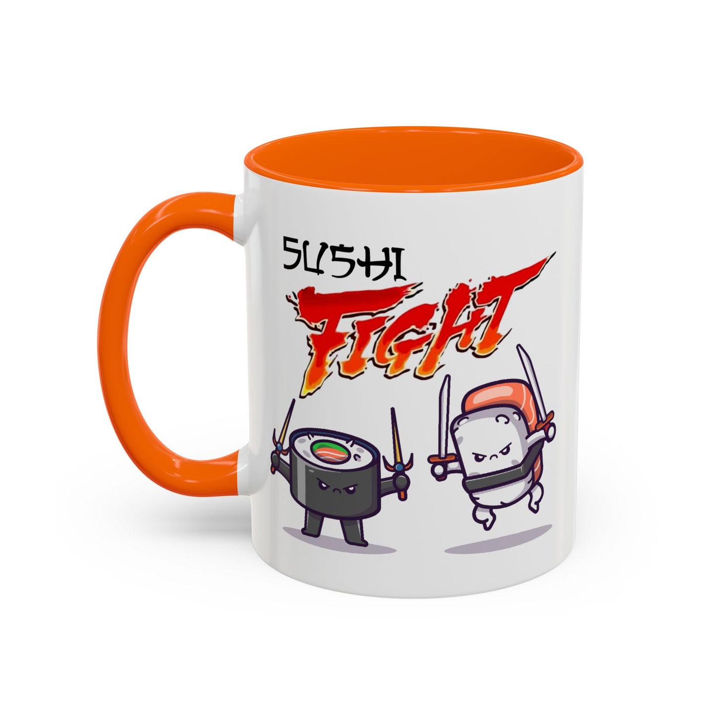 Humor Mug - Sushi Fight