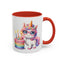 Birthday Mug - Unicorn Candles