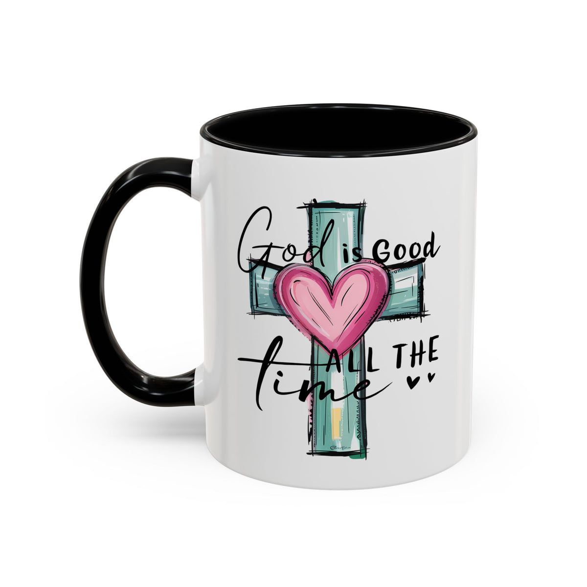 Religious Mug - God Is Good Cross