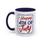 4th of July Mug - Happy Fourth of July Frames
