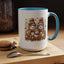 Christmas Mug - Gingerbread Snowman Family 3