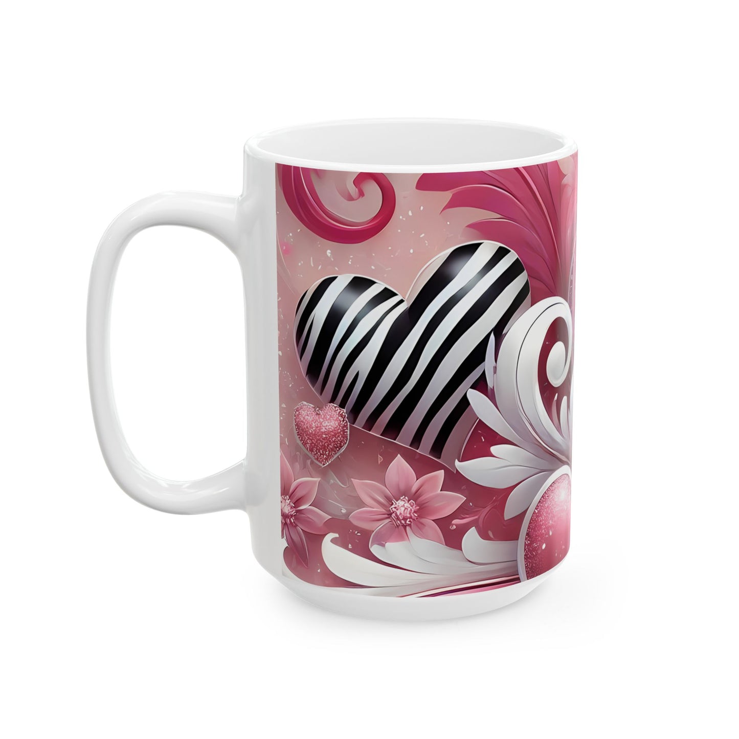 Artistic Mug - Art Hearts