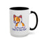 Humor Mug - Talk To The Fluff