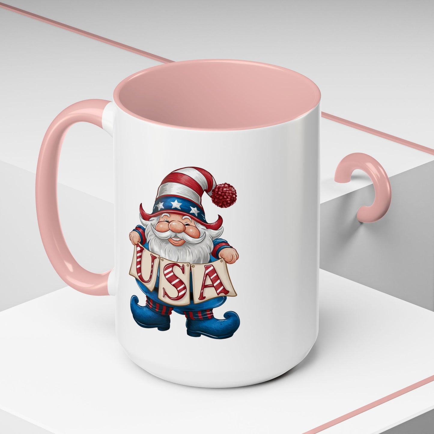 4th of July Mug - American Gnome 24