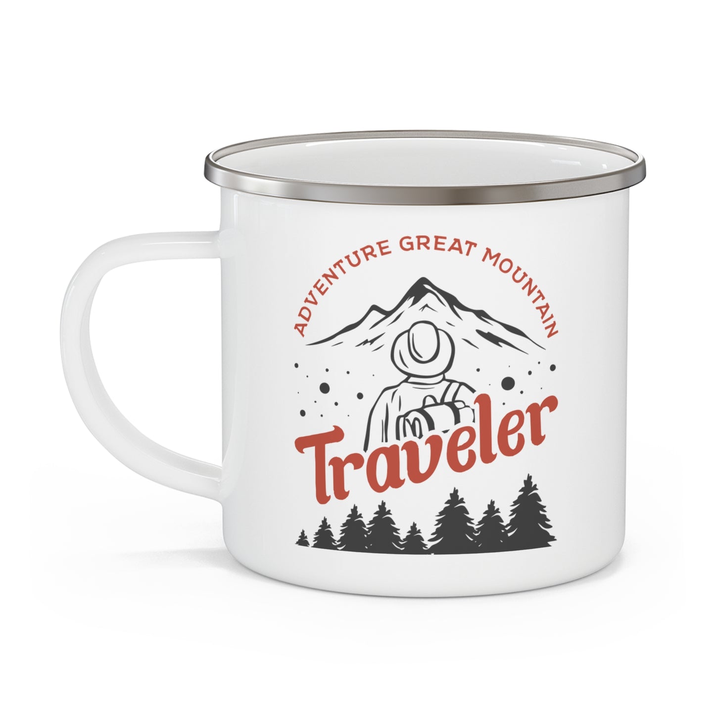 Adventure Mug - Traveler Adventure Great Mountain