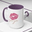 Valentine's Day Mug - Love You Lips Kiss