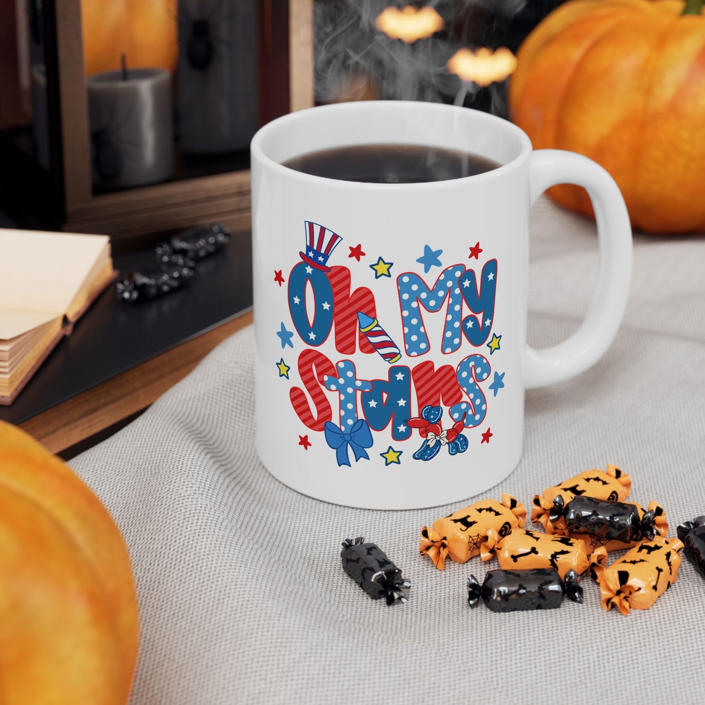 4th of July Mug - Oh My Stars Retro