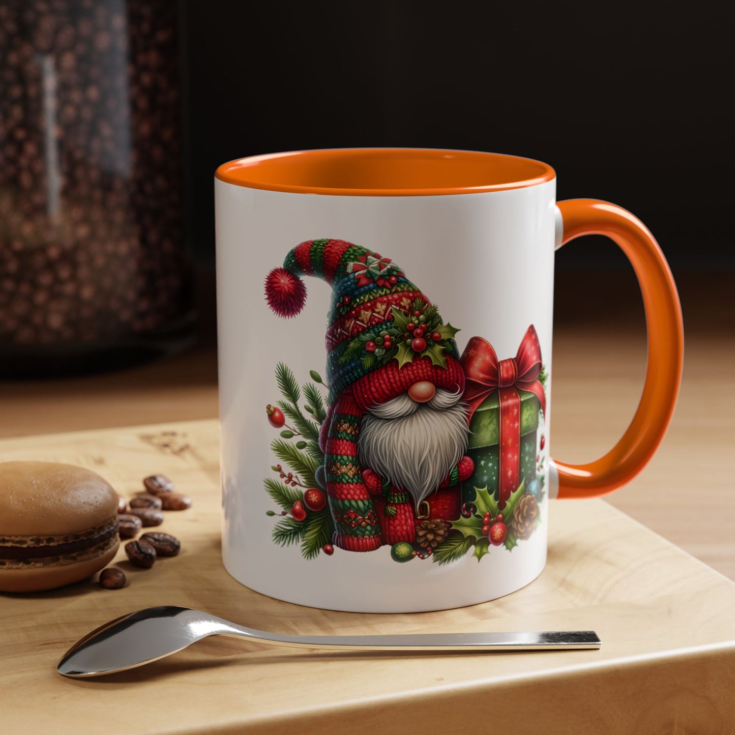 Christmas Mug - Gnome and Present