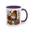 Christmas Mug - Snowman with Christmas Decorations