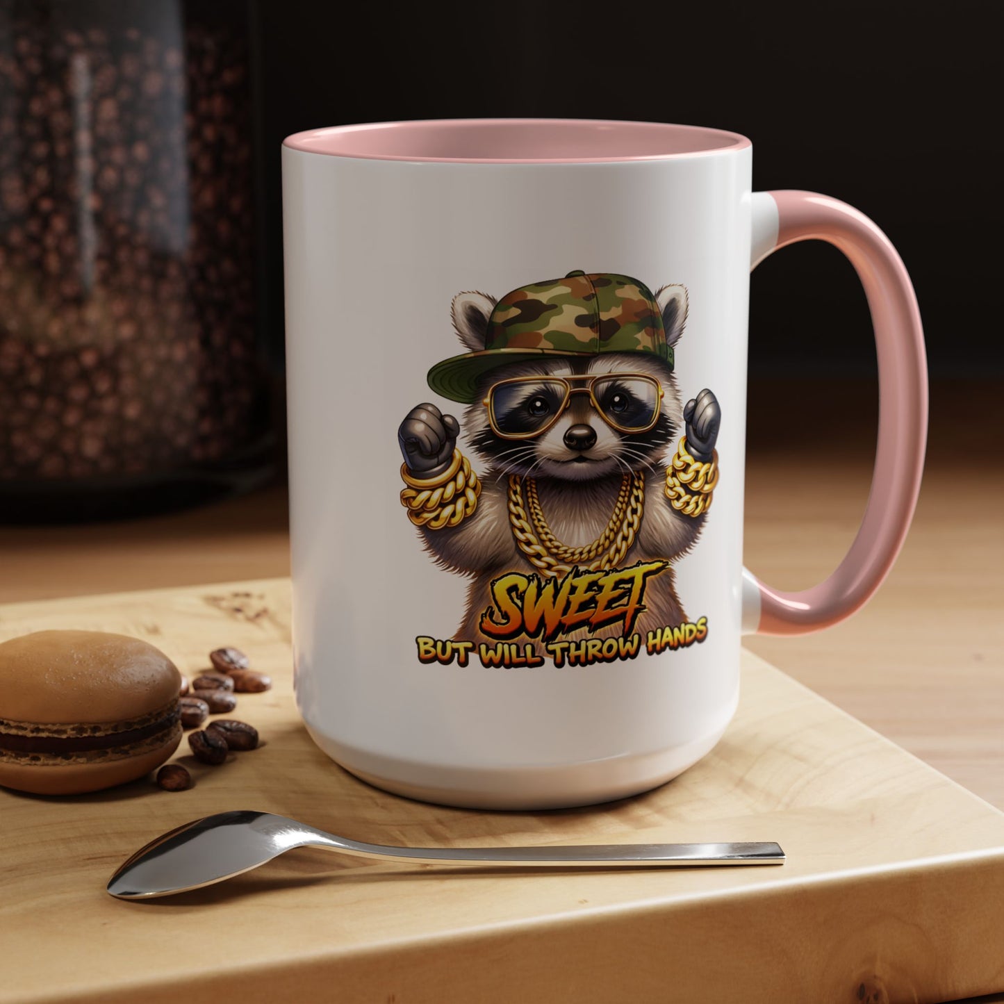 Humor Mug - Sweet But Will Throw Hands