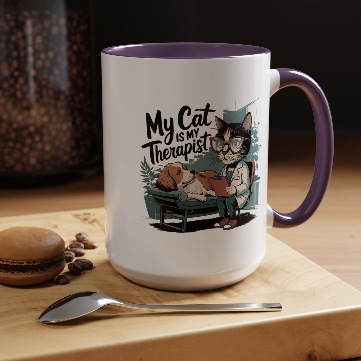 Animal Mug - My Cat Is My Therapist