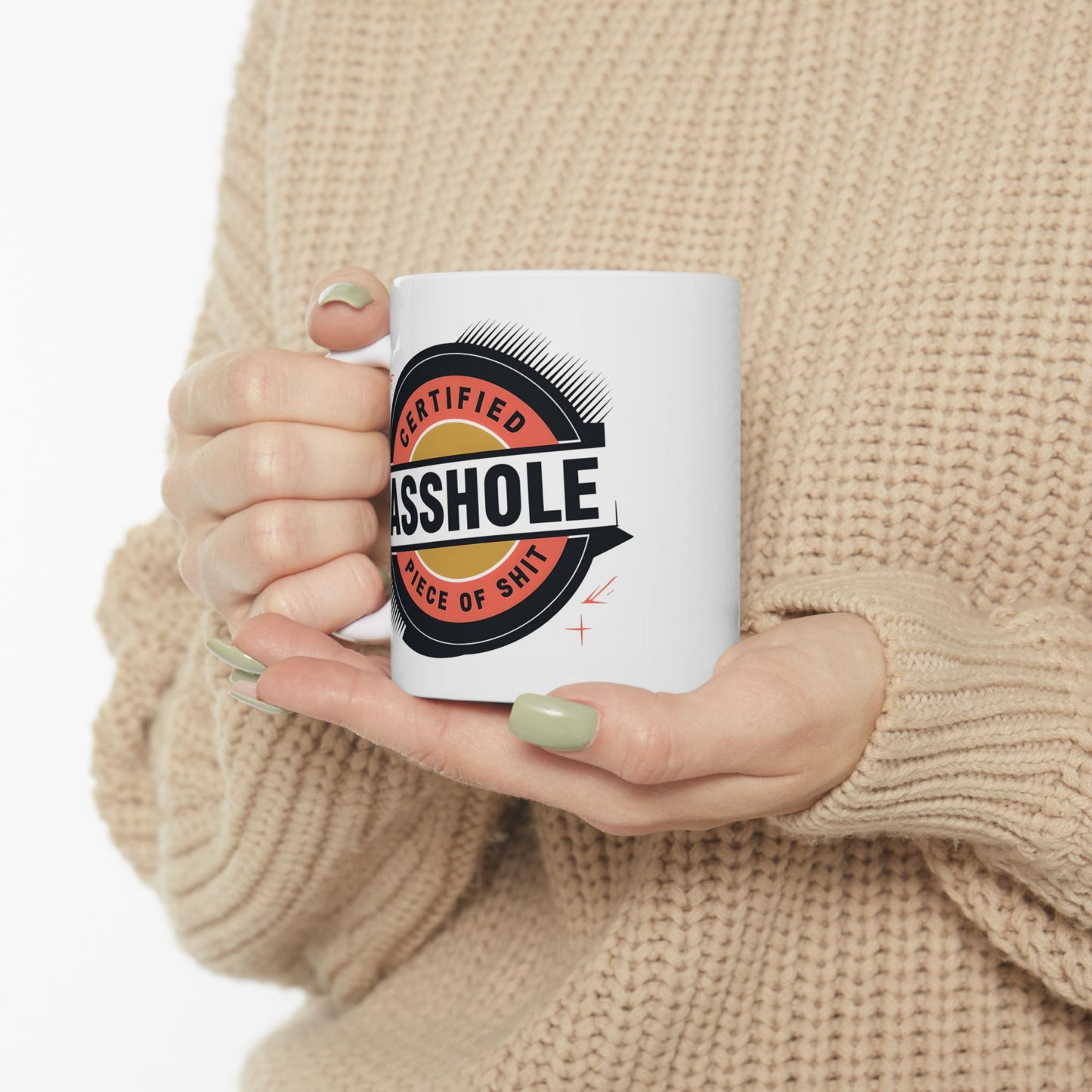 Adult Mug - Certified Asshole
