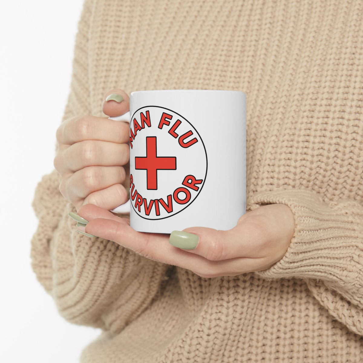 Humor Mug - Man Flu Survivor