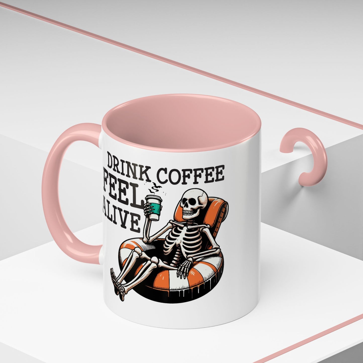 Humor Mug - Drink Coffee Feel Alive
