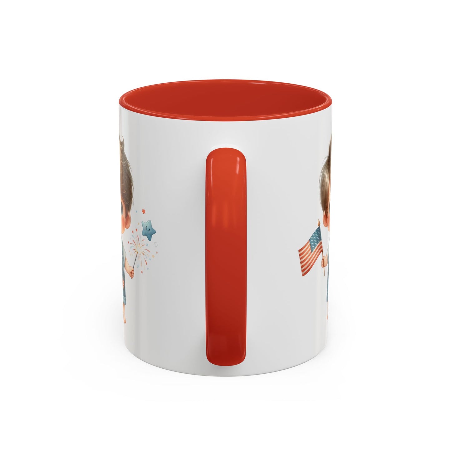 4th of July - American Boy Flag