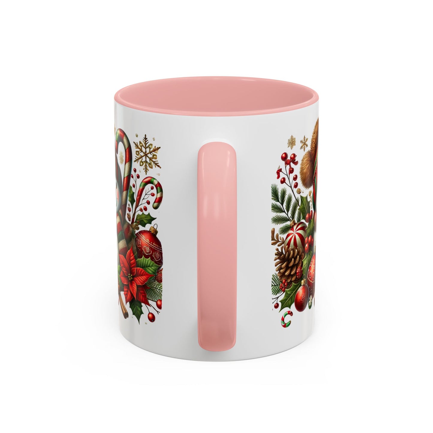 Christmas Mug - Red and Green Snowman 2