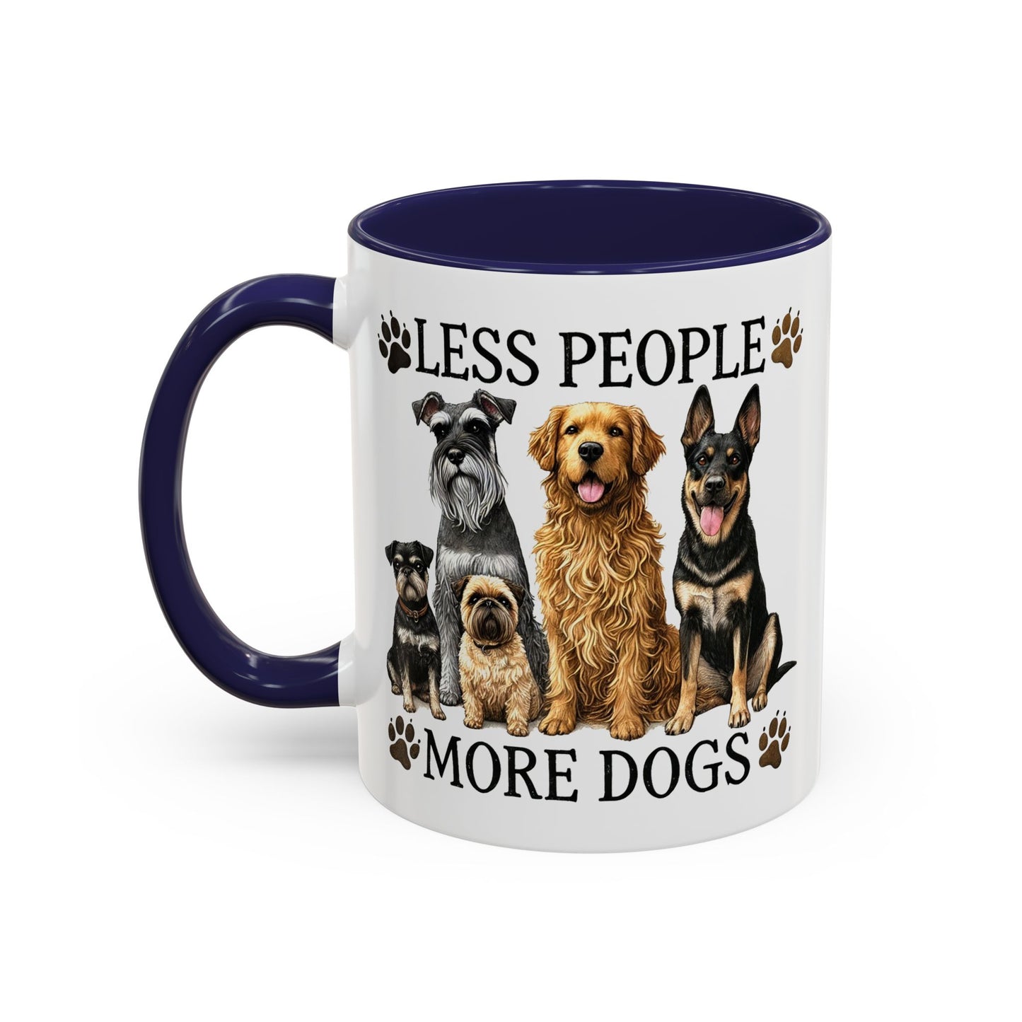 Animal Mug - Less People More Dogs