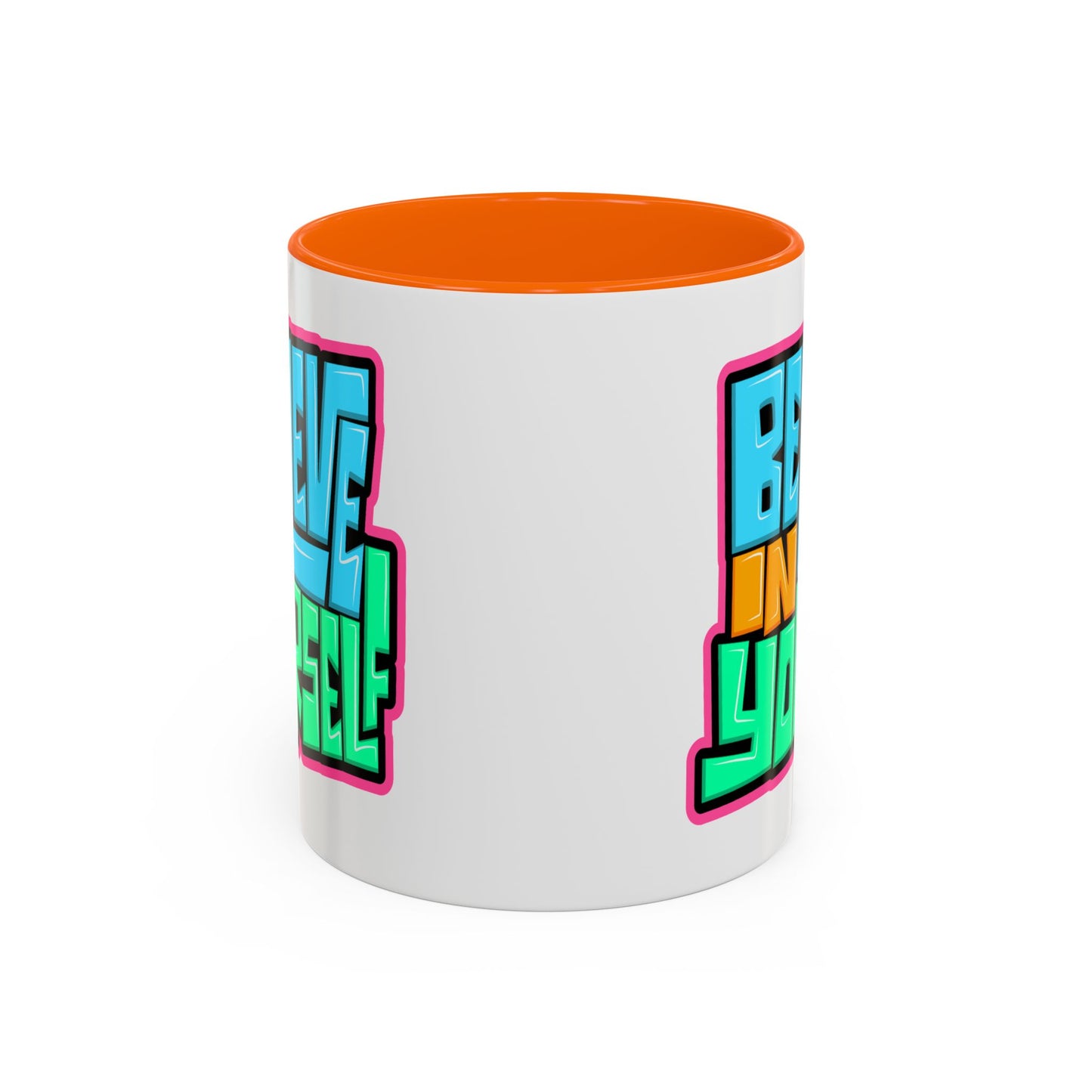 Motivation Mug - Believe In Yourself Graffiti