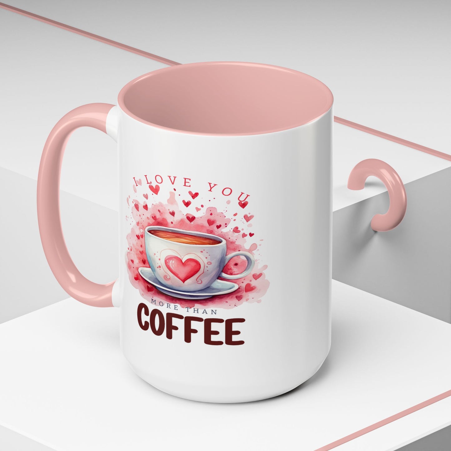 Anniversary Mug - I Love You More Than Coffee