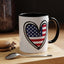 4th of July - Heart Flag