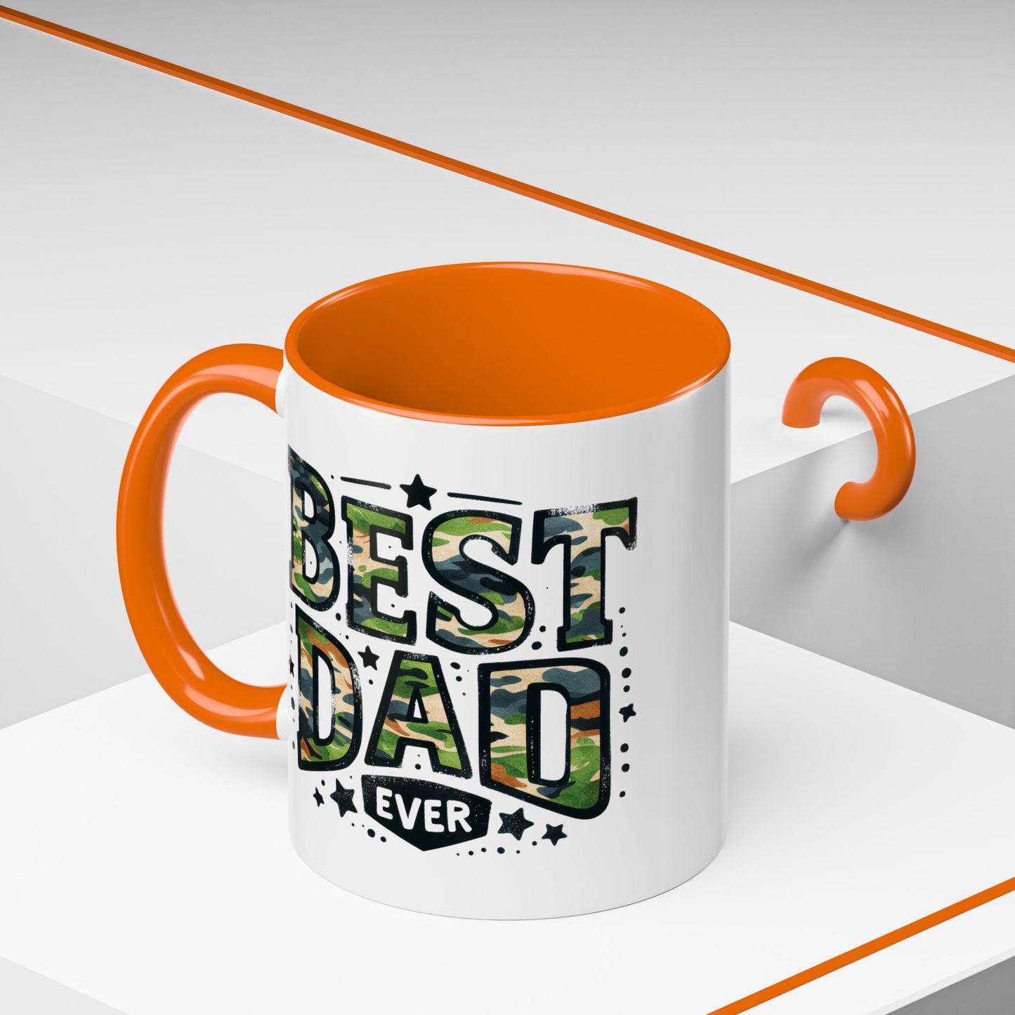 Father's Day Mug - Best Dad Ever Cammo