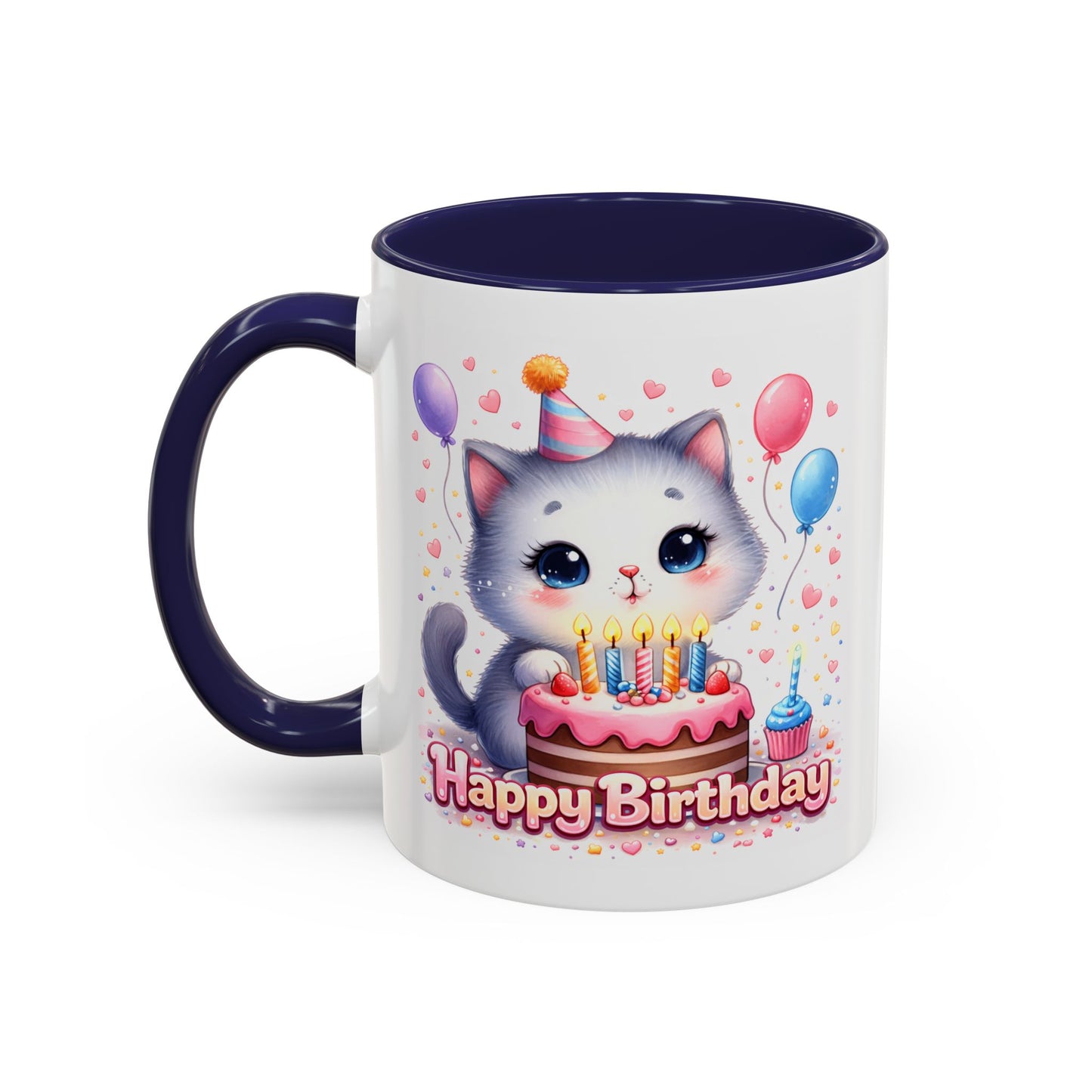 Birthday Mug - Birthday Kitty