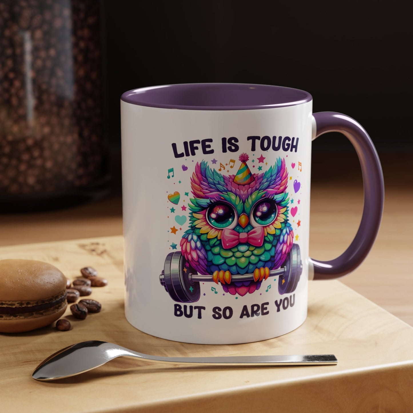 Wellness Mug - Life Is Tough Owl