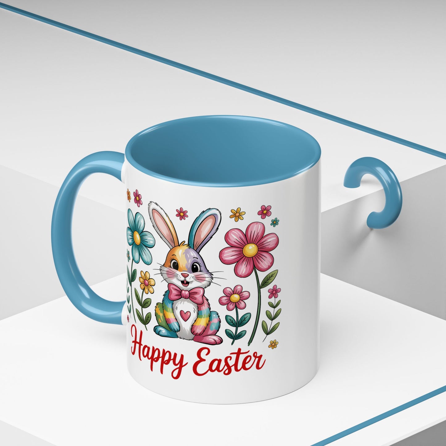 Easter Mug - Colorful Easter Bunny