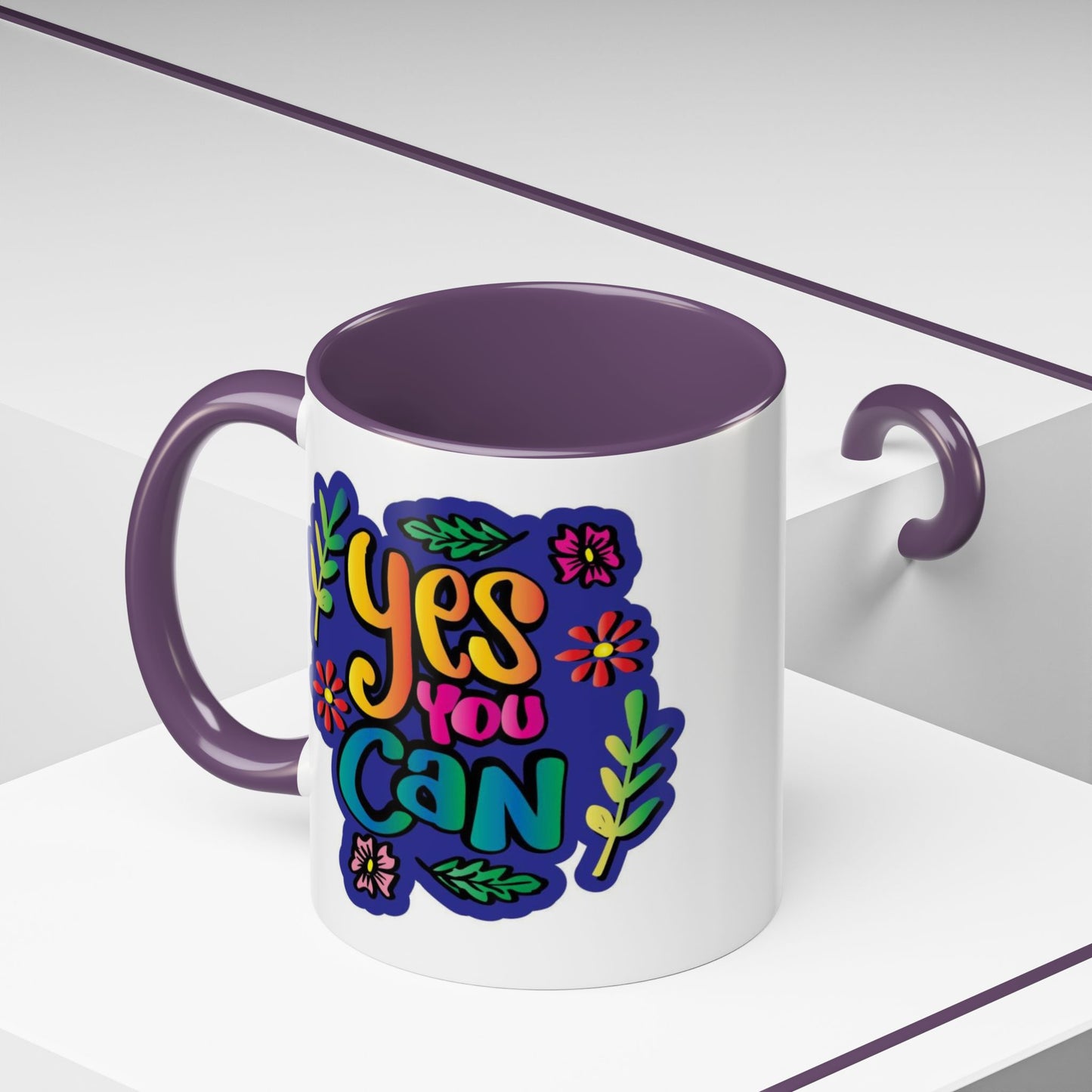 Motivation Mug - Yes You Can Brush