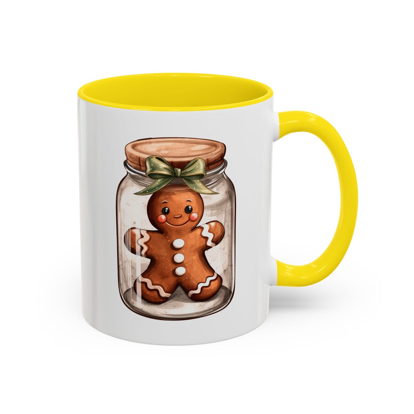 Christmas Mug - Gingerbread Man Jar