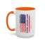 4th of July Mug - Happy Birthday America Flag