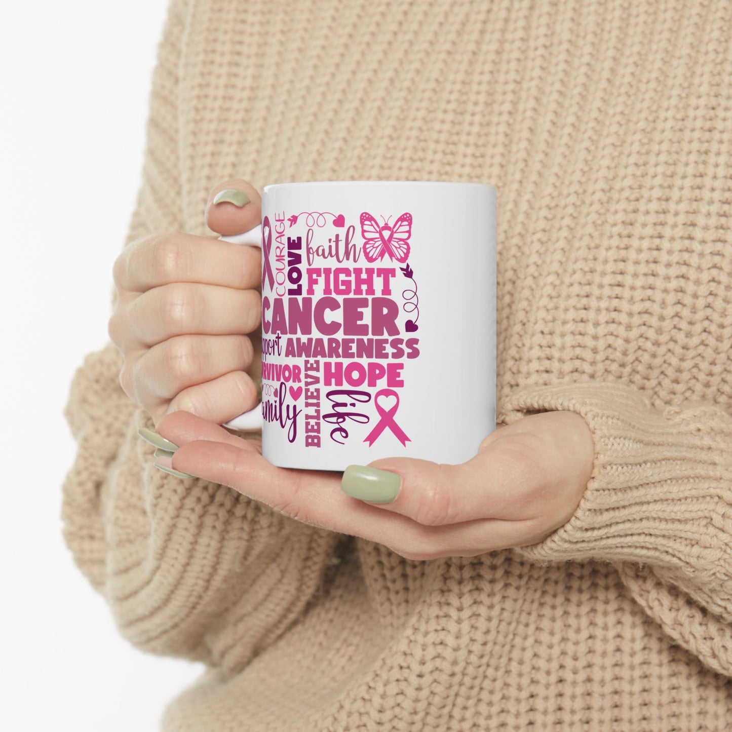 Support Mug - Cancer Awareness