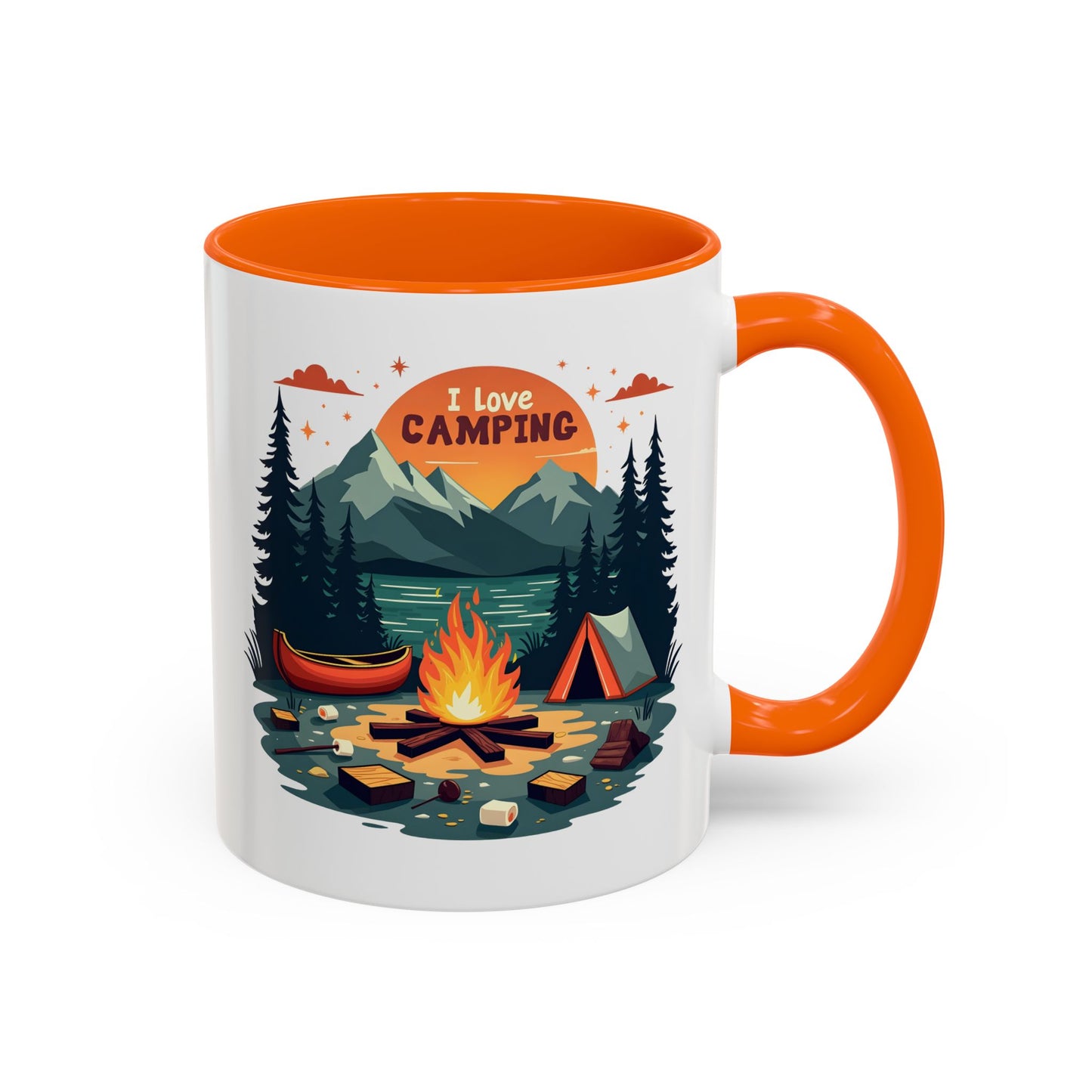 Adventure Mug - I Love Camping