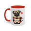 Anniversary Mug - Love You Dog Coffee Cup