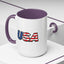 4th of July Mug - USA Flag
