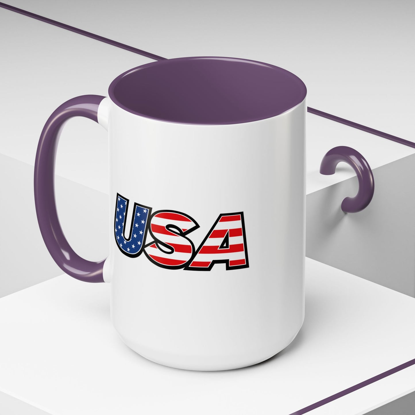 4th of July Mug - USA Flag