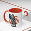 4th of July Mug - American Soldier Flag