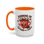 Humor Mug - Running On Caffeine and Chaos